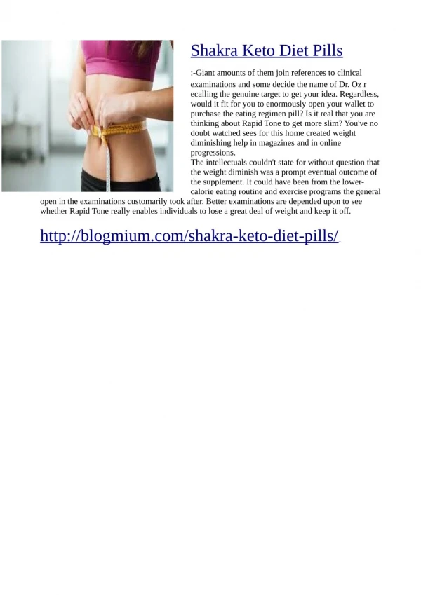 http://blogmium.com/shakra-keto-diet-pills/
