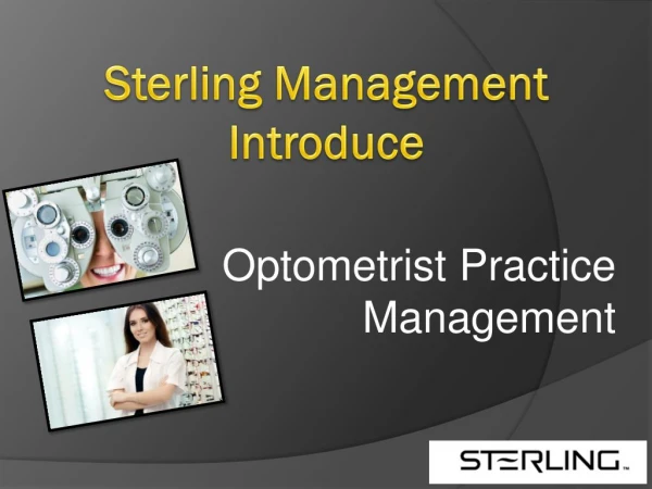 Professional Optometrist Practice Management Consulting Services| Sterling Management