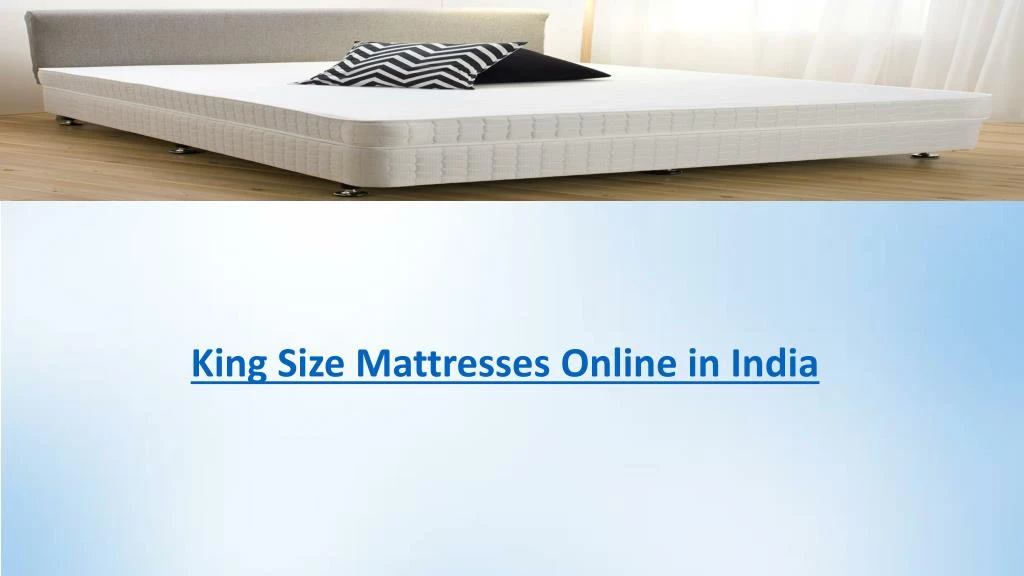 king size mattresses online in india