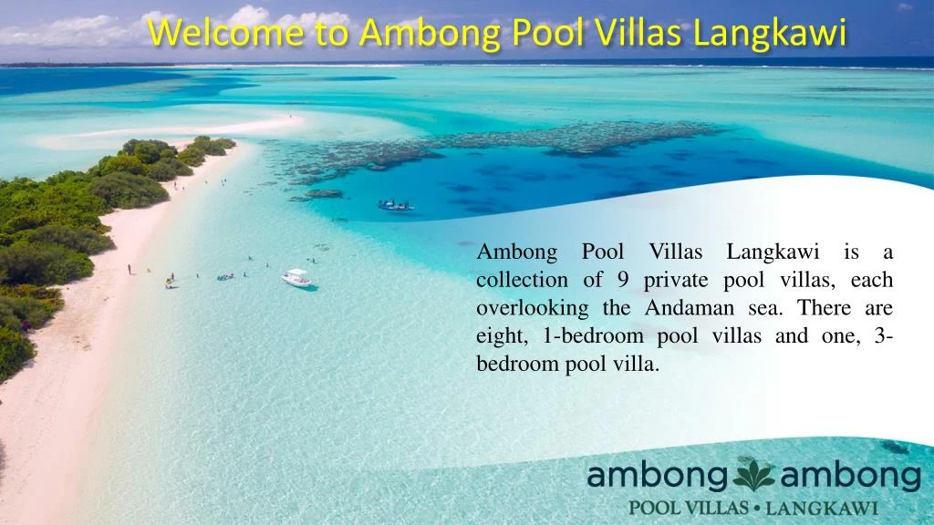 welcome to ambong pool villas langkawi