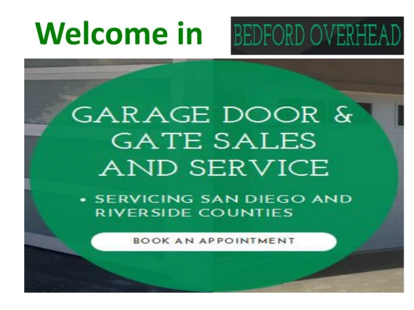 Bedforddoorsinc.com-Garage Door Repair in Fallbrook