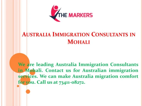 Australia Immigration Consultants in Mohali