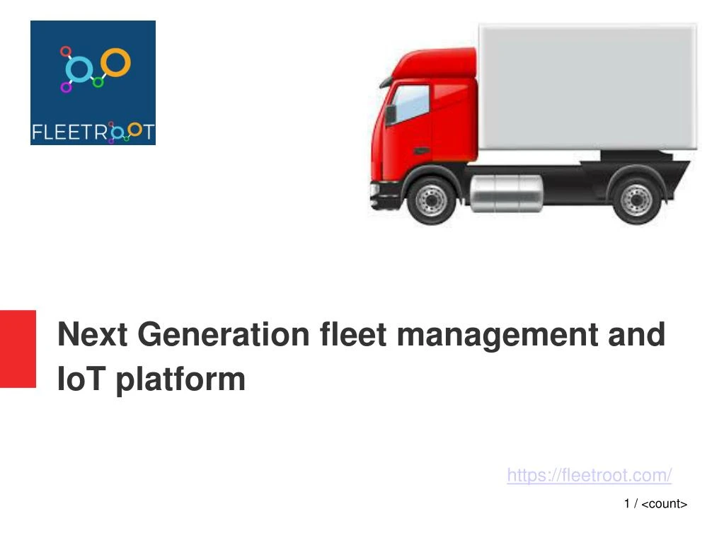 next generation fleet management and iot platform