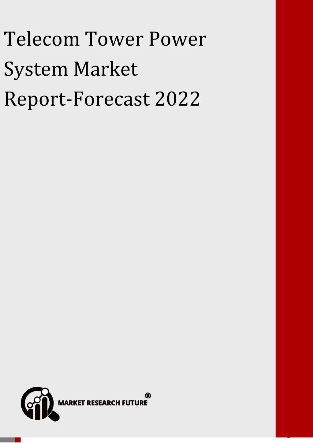 telecom tower power system market report forecast