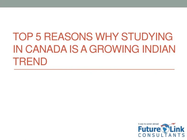 Know Why Studying in Canada is Becoming a New Trend in India