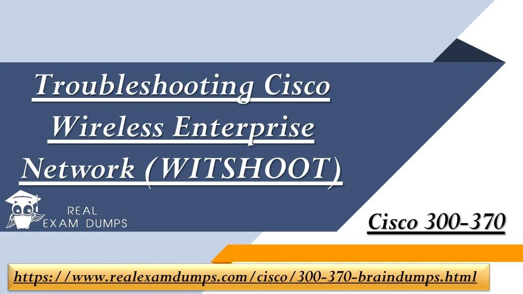 troubleshooting cisco wireless enterprise network witshoot