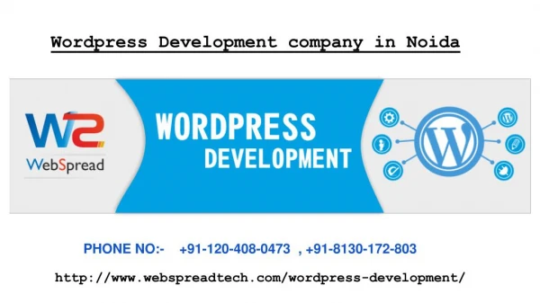 Leading Wordpress Development company in Noida | Web Spread
