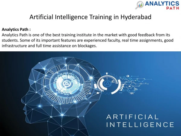 Learn AI | Artificial Intelligence Training in Hyderabad