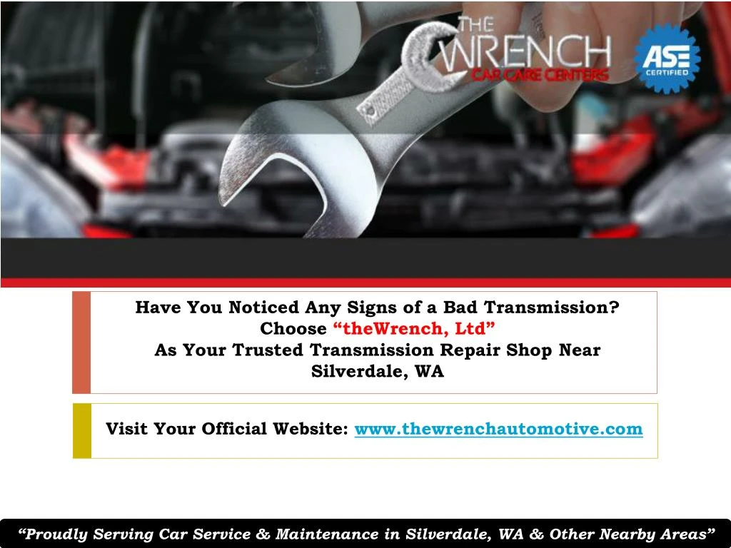 visit your official website www thewrenchautomotive com