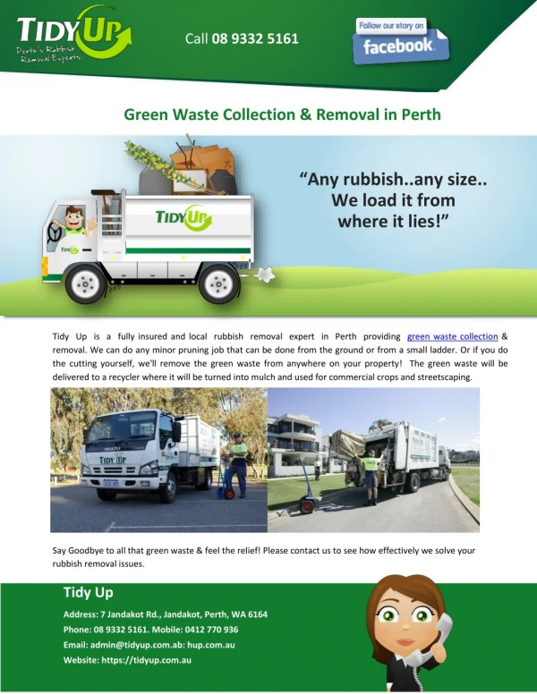 Green Waste Collection & Removal in Perth