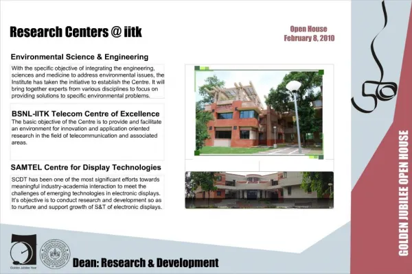 Research Centers iitk
