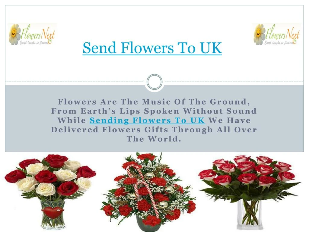 send flowers to uk