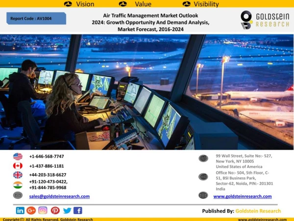 Air Traffic Management Market - Size, Trends, Growth, And Forecast 2016-2024