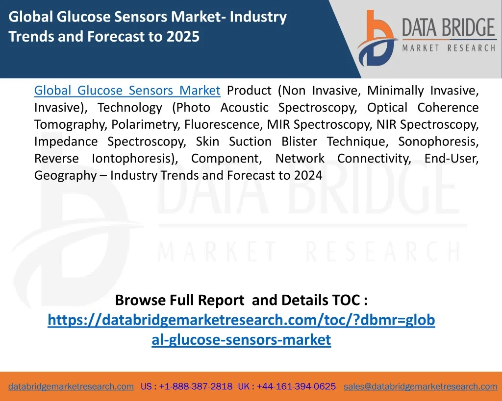 global glucose sensors market industry trends