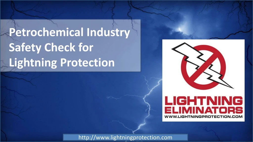 petrochemical industry safety check for lightning