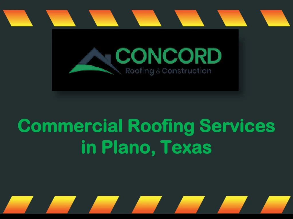commercial roofing services in plano texas