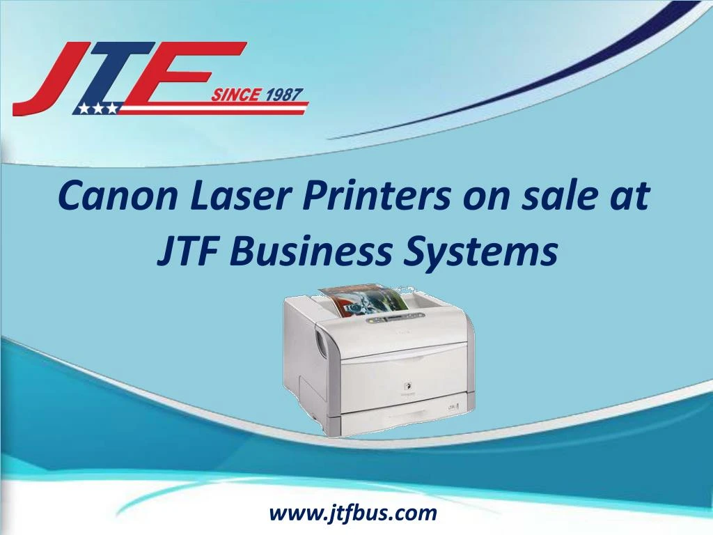 canon laser printers on sale at jtf business