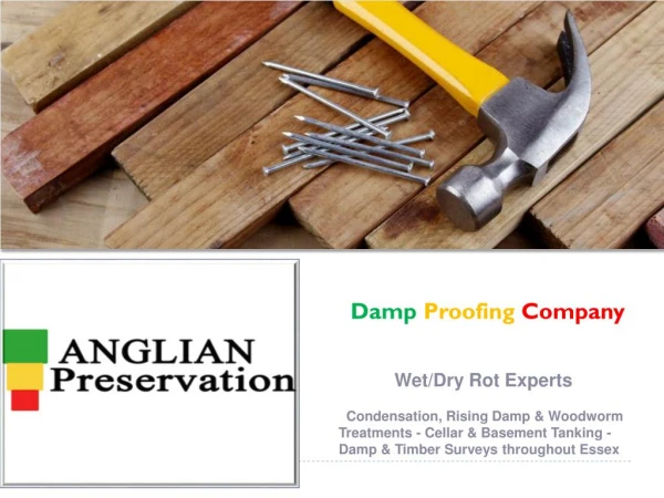 Timber Shrinkage Treatment by Damp Proofing Company -Anglian Preservation