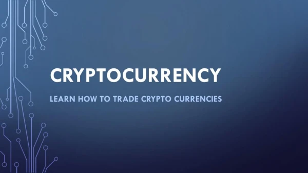 Learn How to Trade Crypto Currencies | Platinum Trading Institute