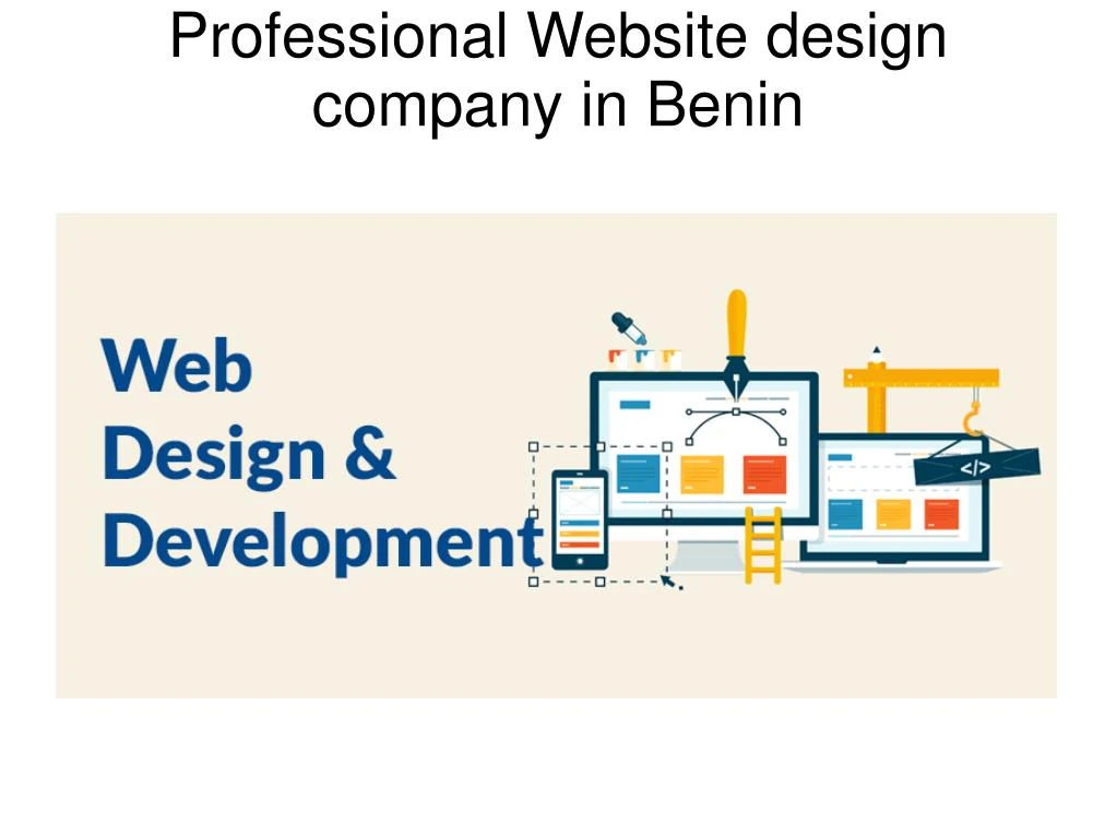 professional website design company in benin