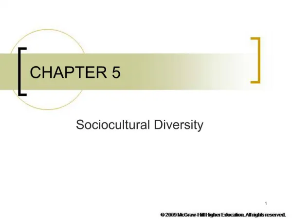 Sociocultural Diversity