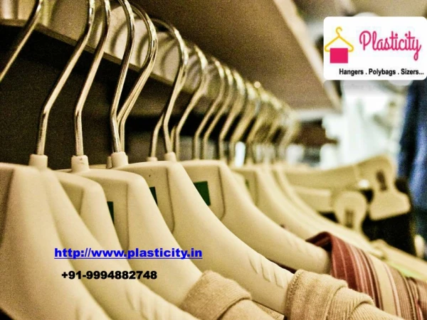 Hangers manufacturers in India | Garment plastic hangers in India - Plasticity