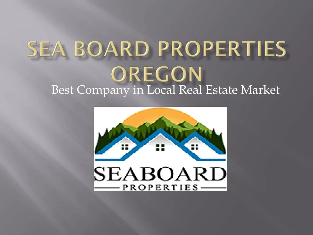 sea board properties oregon