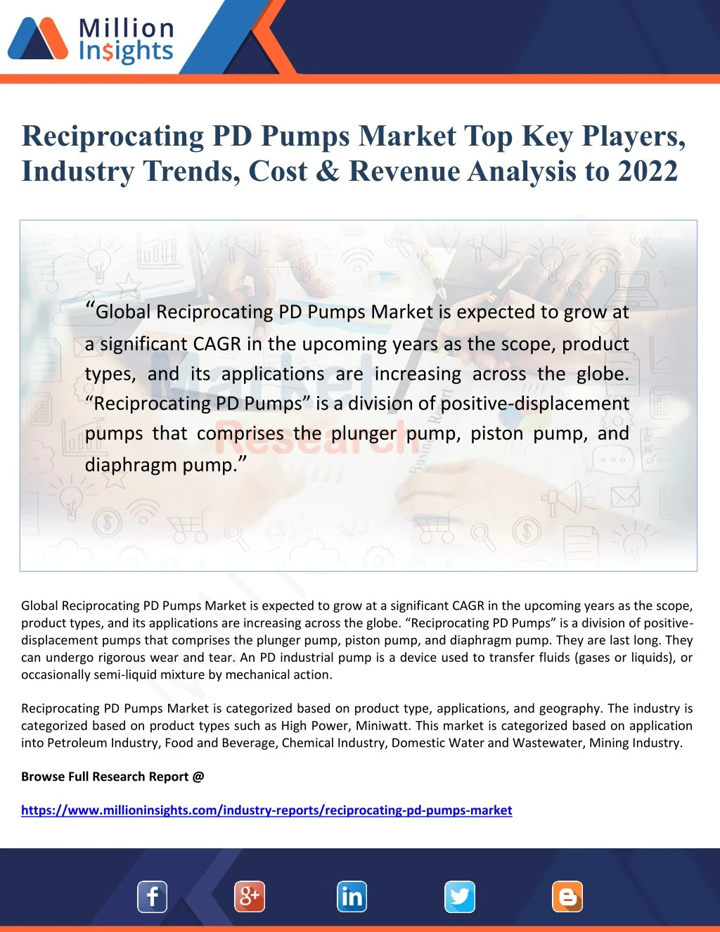 reciprocating pd pumps market top key players