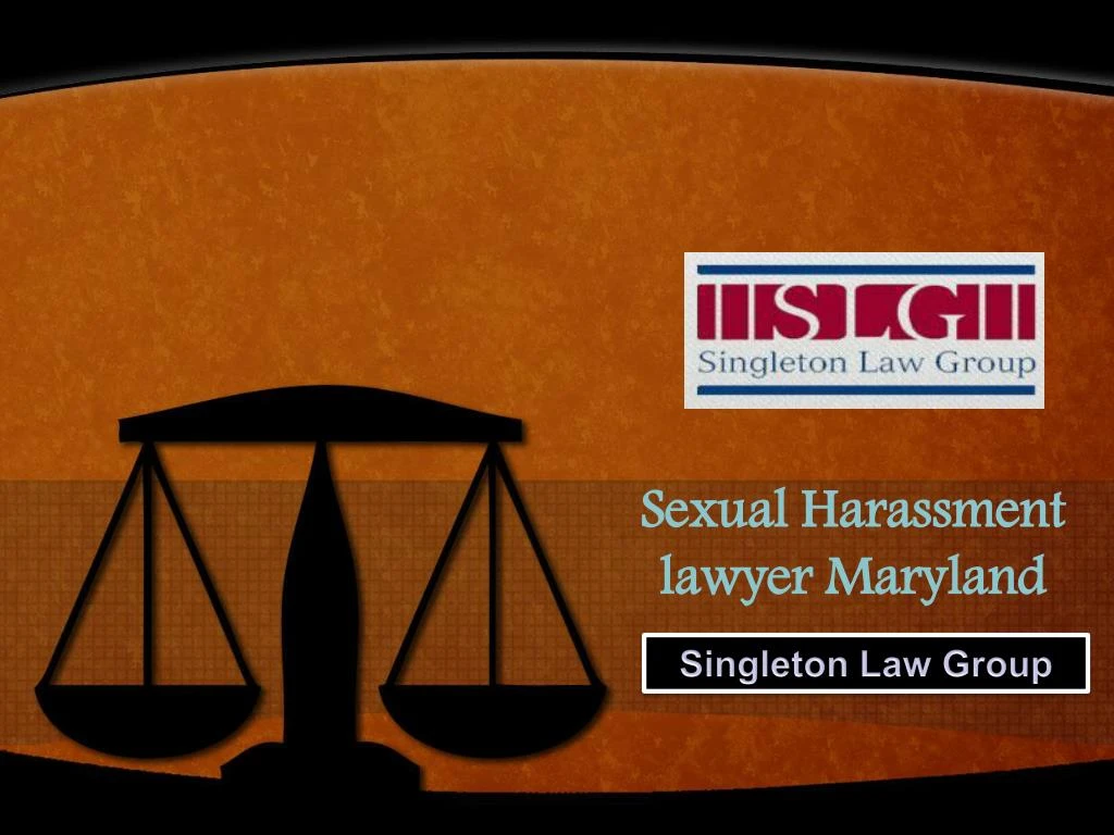 sexual harassment lawyer maryland