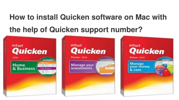 How to install Quicken software on Mac with the help of Quicken support number