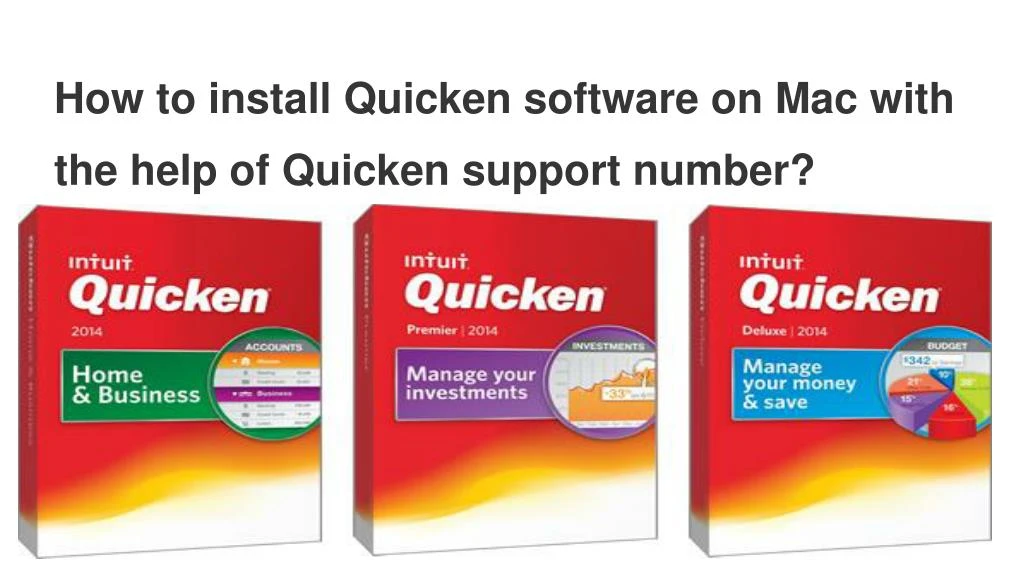 how to install quicken software on mac with