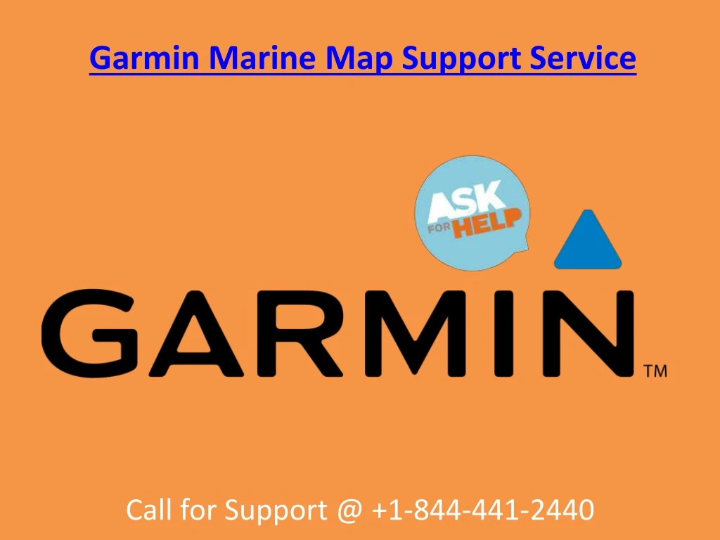 garmin marine map support service