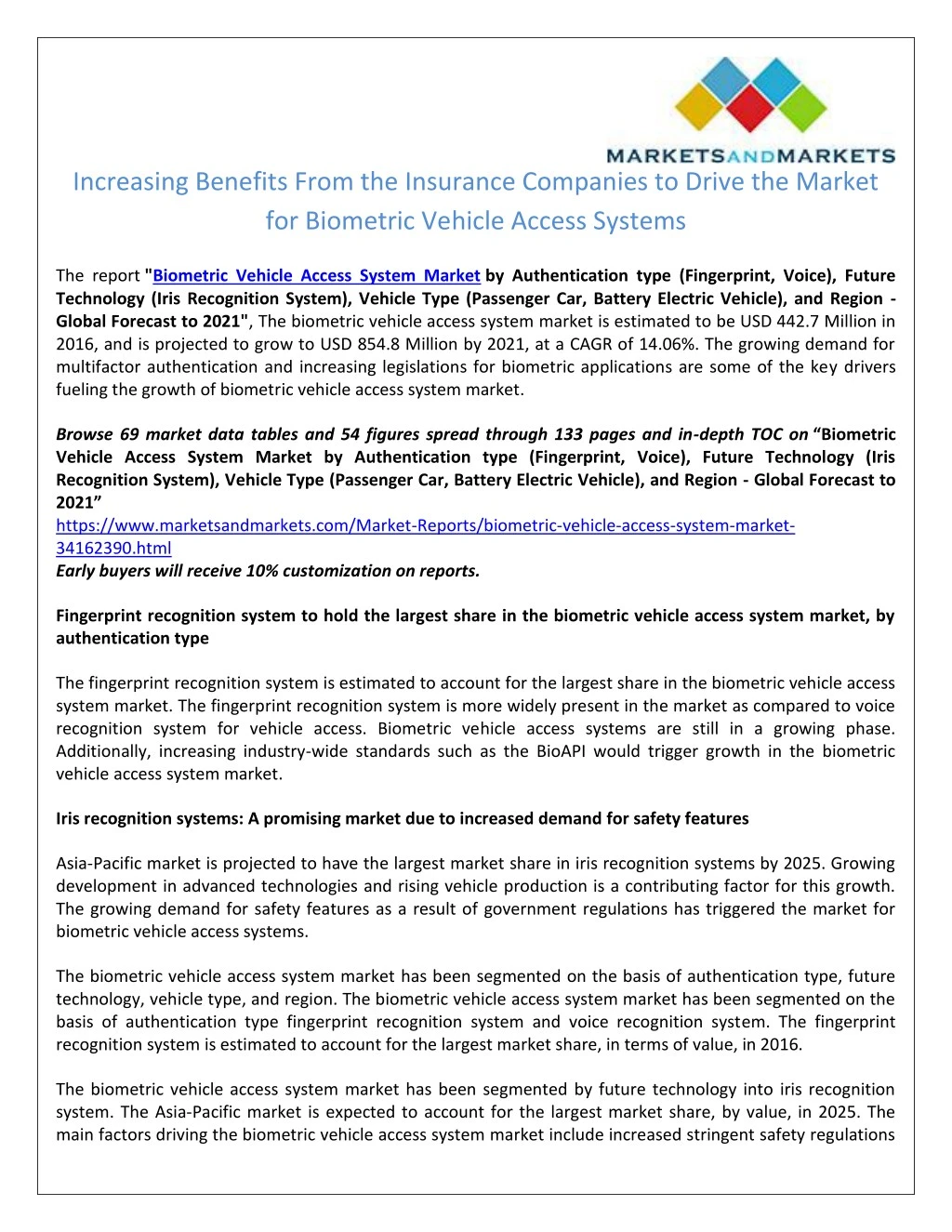 increasing benefits from the insurance companies