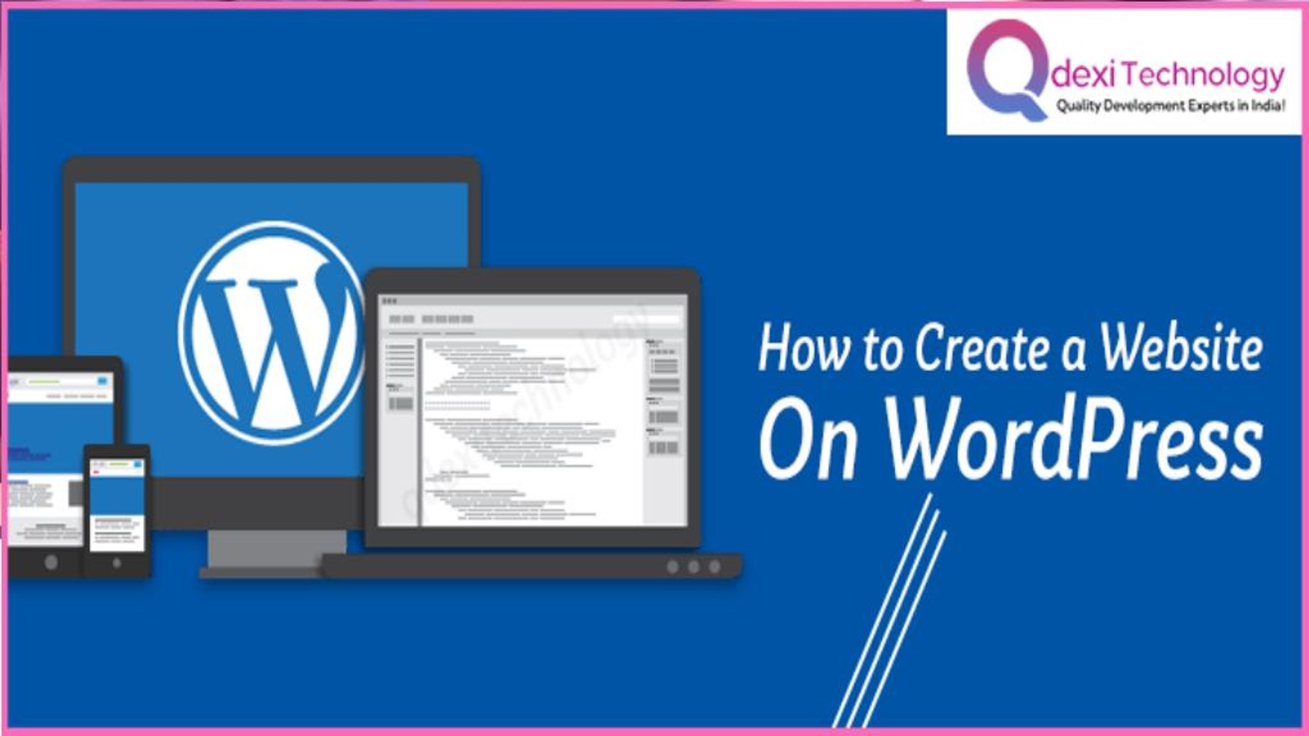 PPT - How to Create Website on WordPress ? Qdexi Web Solutions ...