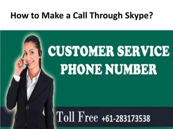 How to Make a Call Through Skype?