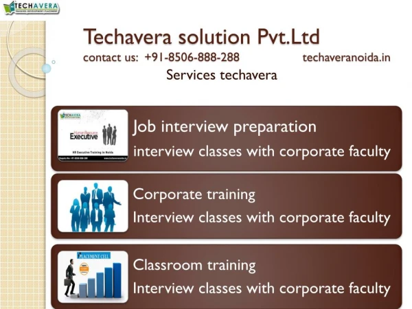 Techavera Noida | Training institutes in Noida