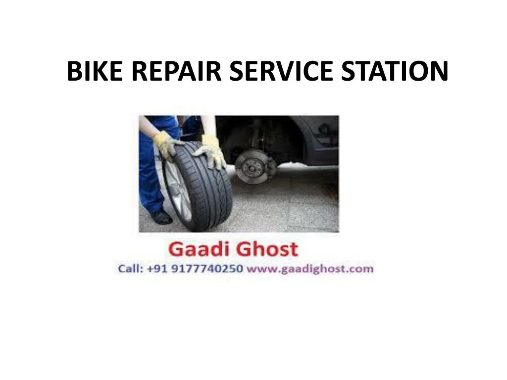 bike repair service station