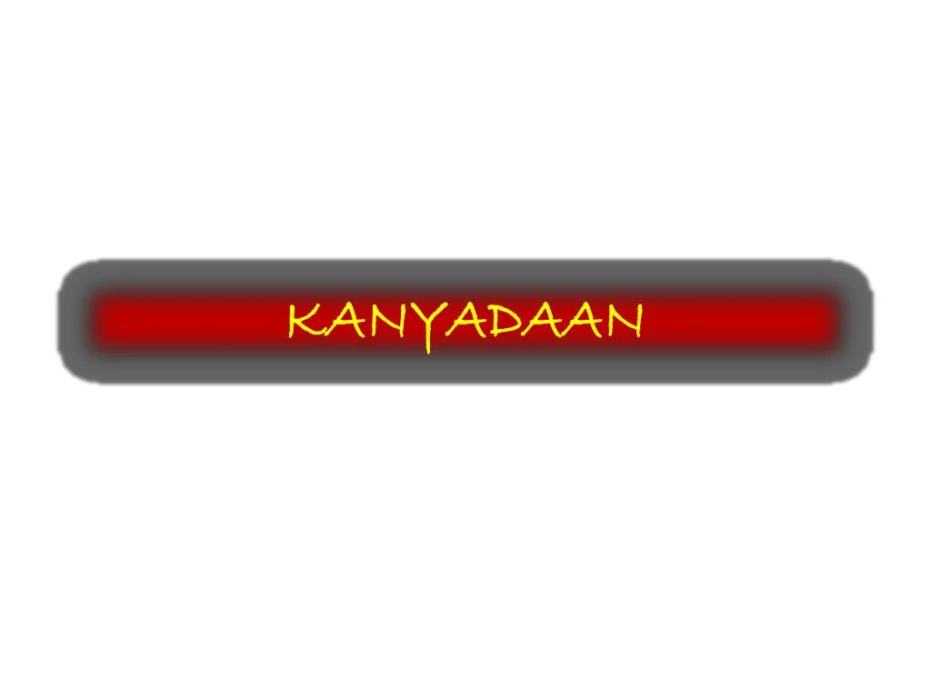 kanyadaan