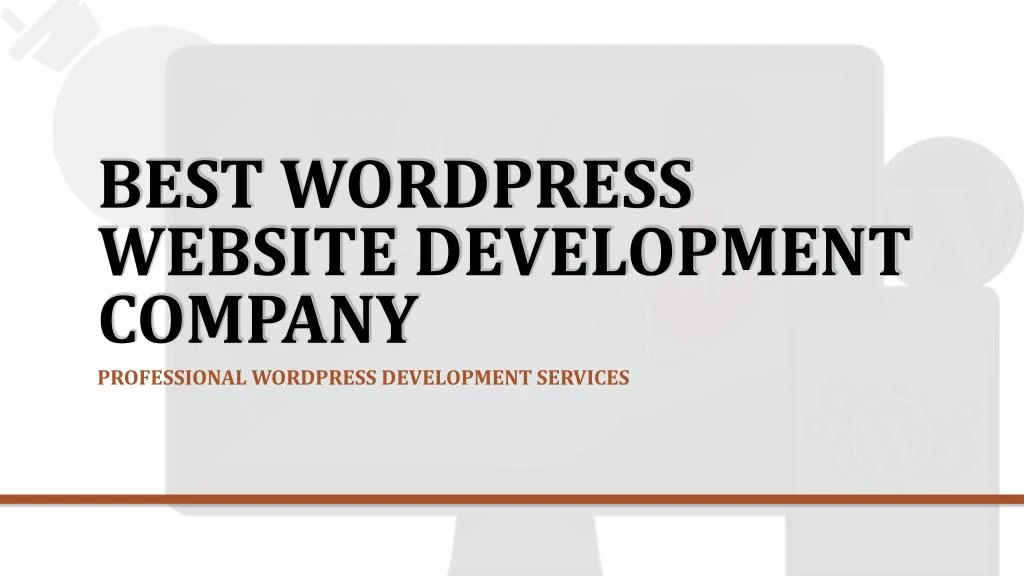 best wordpress website development company