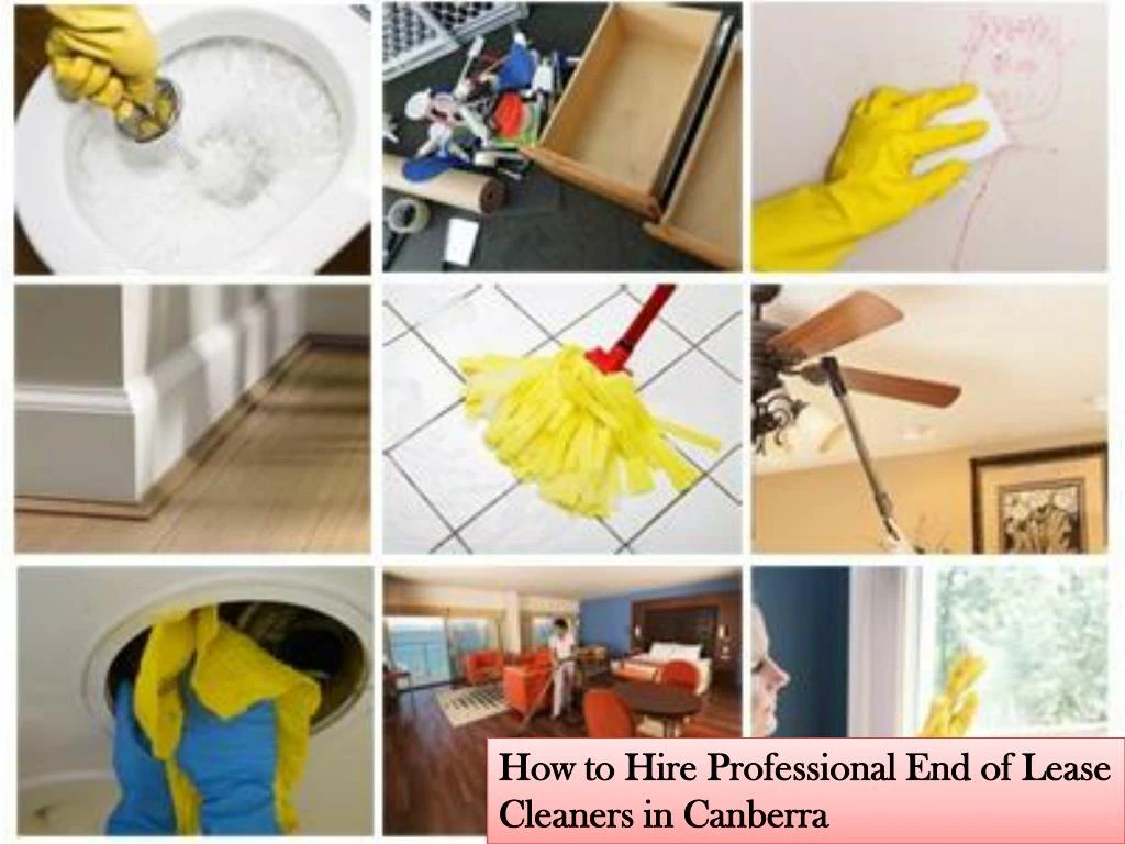 how to hire professional end of lease cleaners