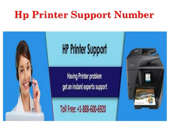 Hp Printer Customer Support Number