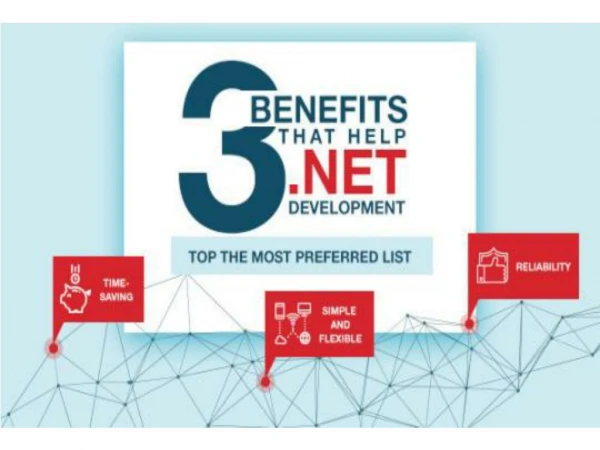 3 Benefits That Help .NET Development Top the Most Preferred List