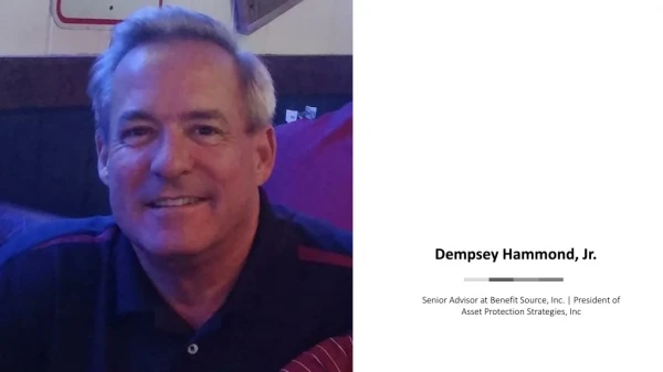 Dempsey Hammond, Jr. - Senior Advisor From South Carolina