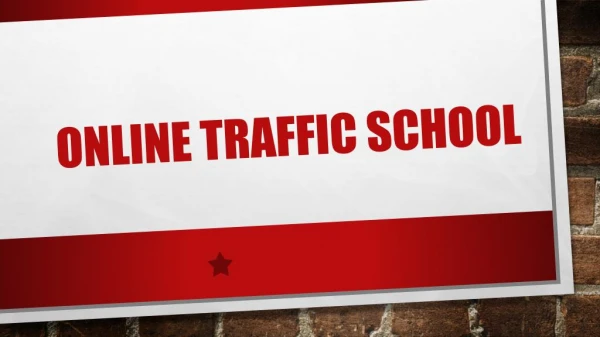 Online Traffic School in Los Angeles