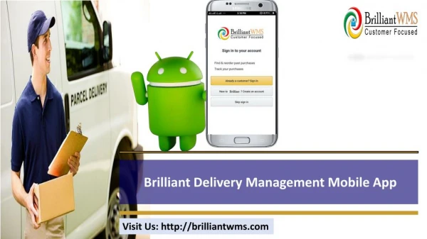 Brilliant Delivery Mobile App