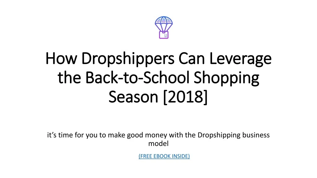 how how dropshippers dropshippers can leverage