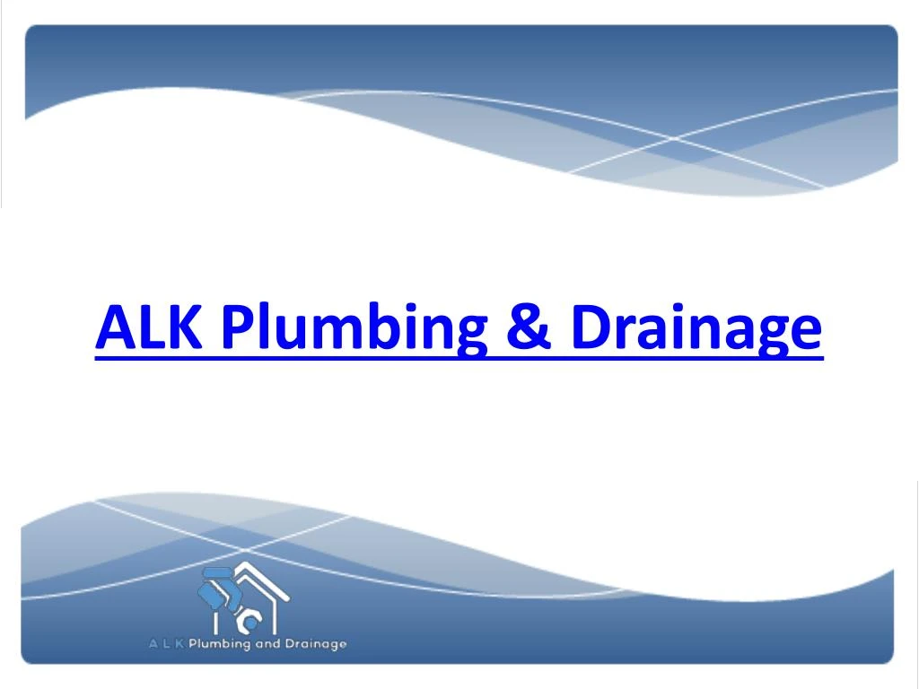 alk plumbing drainage