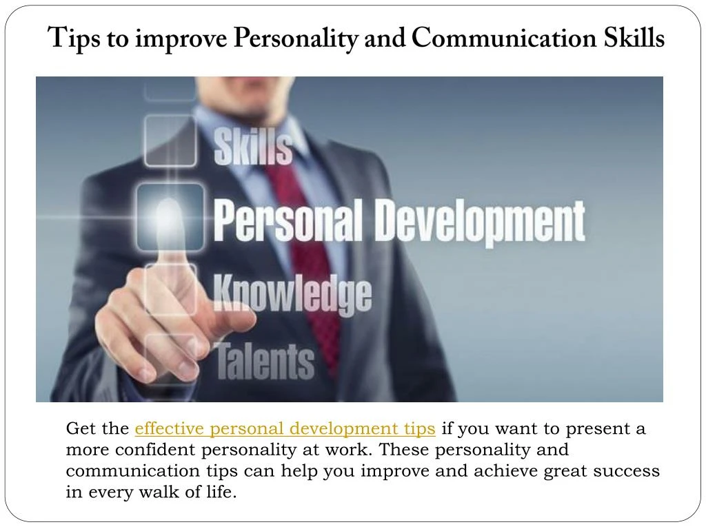 tips to improve personality and communication