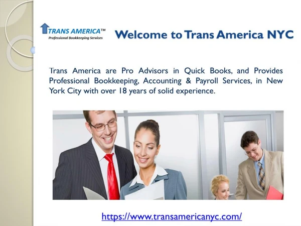 Trans America - Best Professional Bookkeeping & Accounting Services Provider