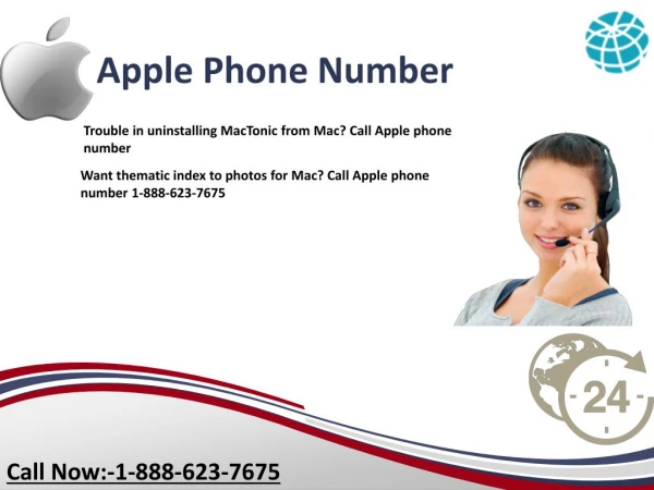 Want thematic index to photos for Mac? Call Apple phone number 1-888-623-7675